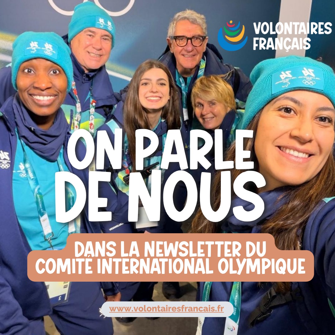 🌍 La presse et le CIO saluent la « vague bleue » des Volontaires français !